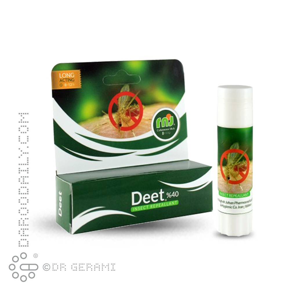 قلم دافع حشرات دیت 40 درصد آر ان جی 8 گرمی