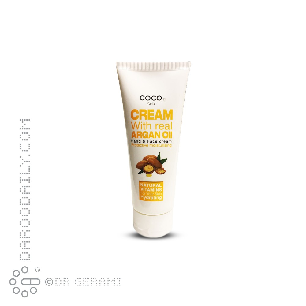 کرم مرطوب کننده دست و صورت حاوی روغن آرگان کوکولا پاریس 75 میلی لیتری