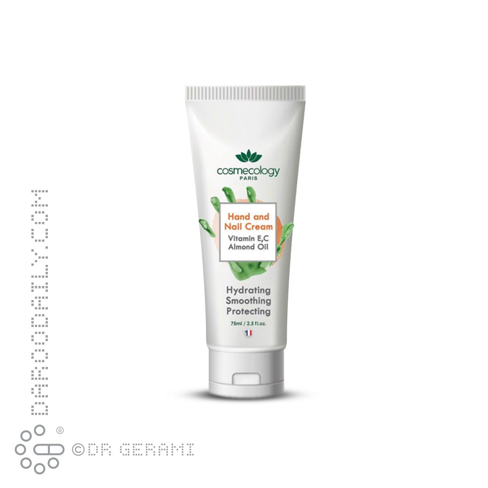 کرم آبرسان دست و ناخن کاسمکولوژی 75 میلی لیتری