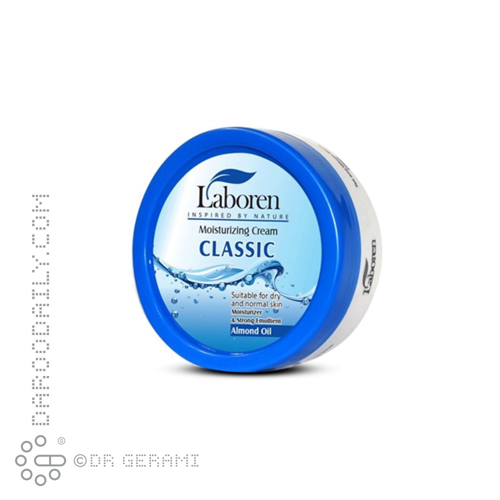 کرم مرطوب کننده پوست خشک مدل Classic لابورن 150 میلی لیتری