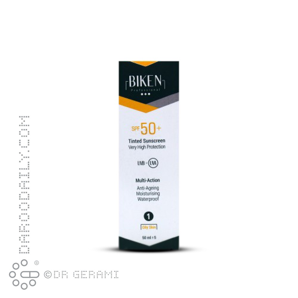 کرم ضد آفتاب رنگی پوست چرب SPF50 بیکن شماره 1