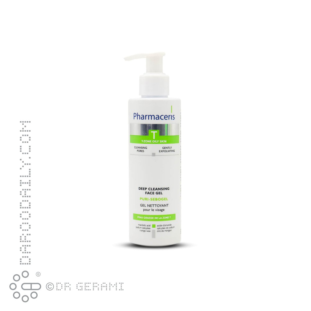 ژل شستشو آنتی باکتریال پوست چرب فارماسریز 190 میلی لیتری