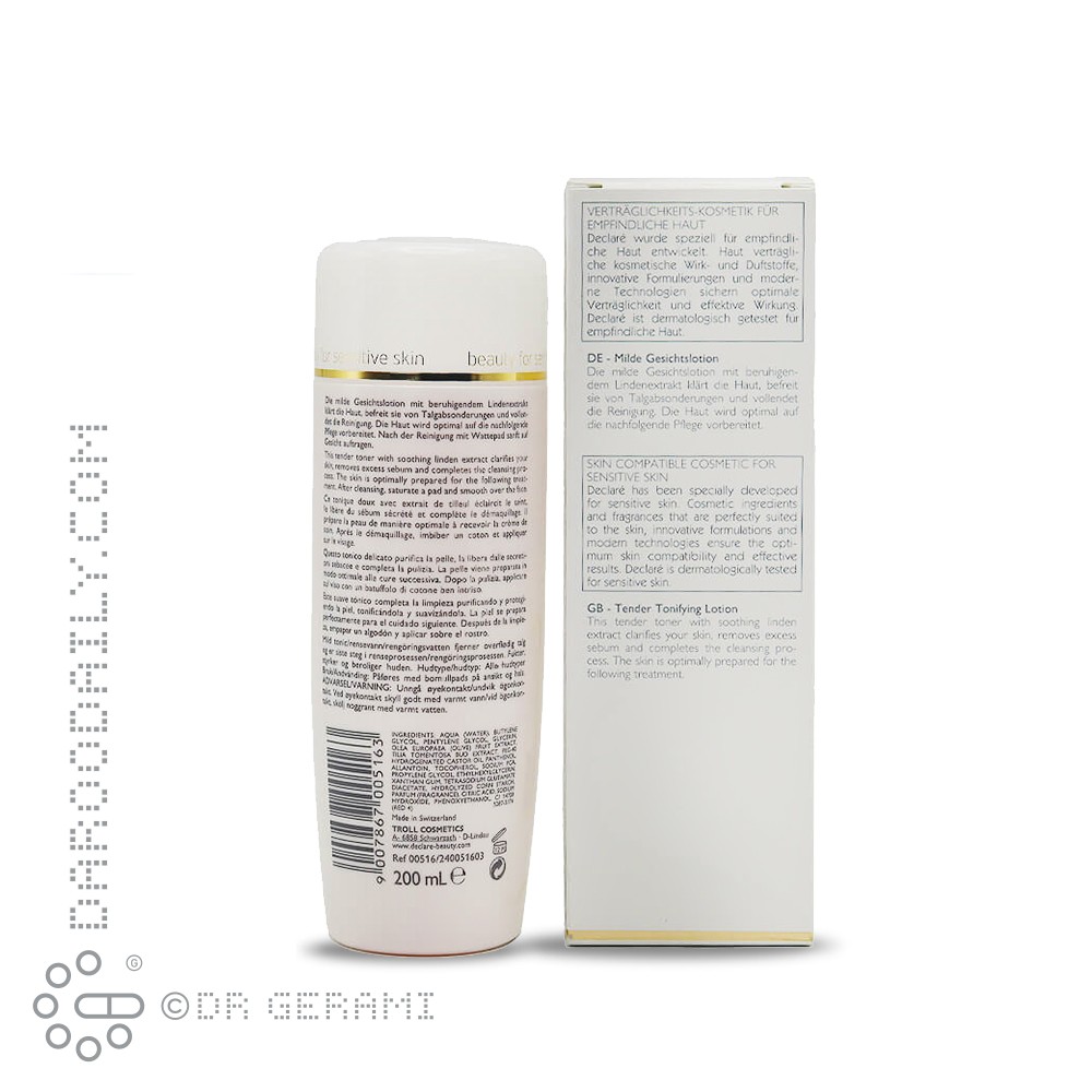 تونیک پاک کننده مدل Tonifying lotion دکلره 200 میلی لیتری