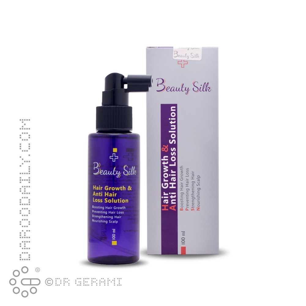 محلول محرک رشد موهای دارای ریزش بیوتی سیلک 100 میلی لیتری