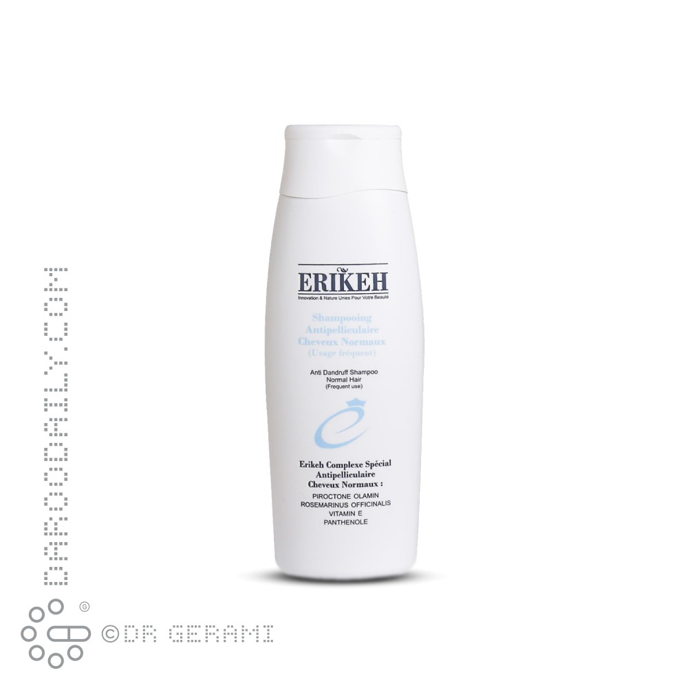 شامپو ضد شوره موهای معمولی اریکه 200 میلی لیتری