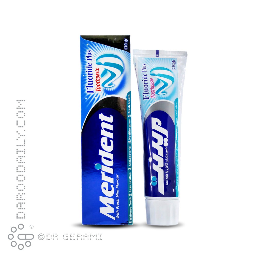 خمیر دندان دو رنگ نعنایی مریدنت 130 گرمی