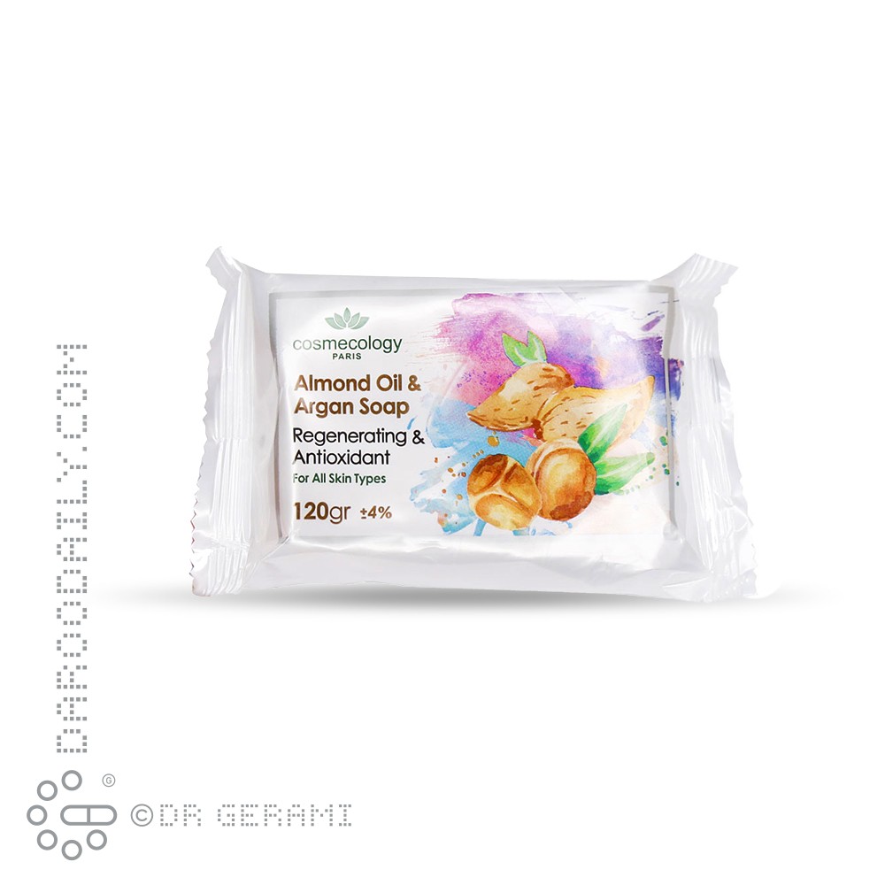 صابون روغن بادام و آرگان کاسمکولوژی 120 گرمی