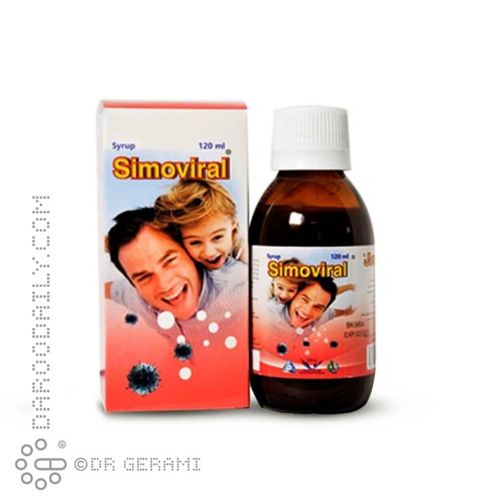 شربت سیموویرال سیمرغ دارو عطار 120 میلی لیتری