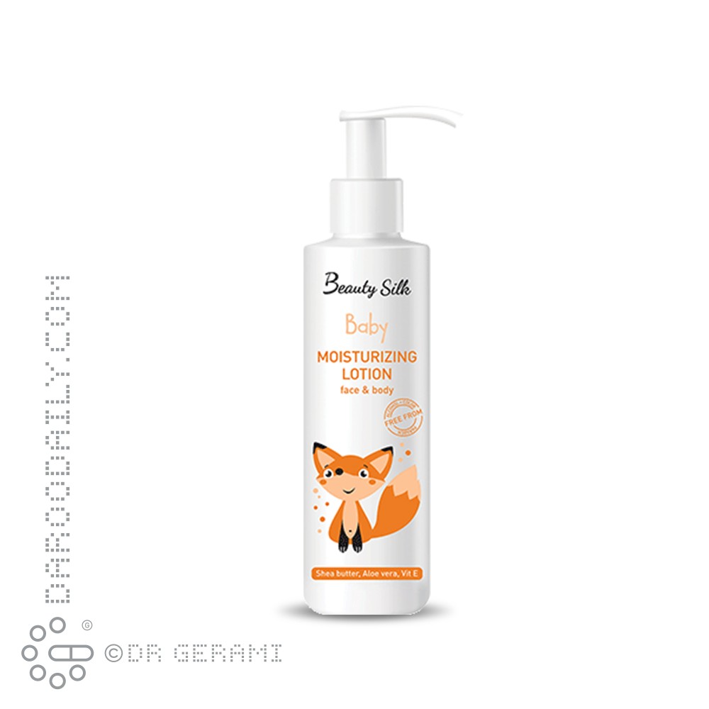 لوسیون صورت و بدن کودک بیوتی سیلک 225 میلی لیتری