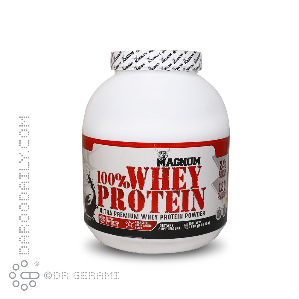 پودر پروتئین وی 100 درصد شکلاتی مگنوم 2270 گرمی