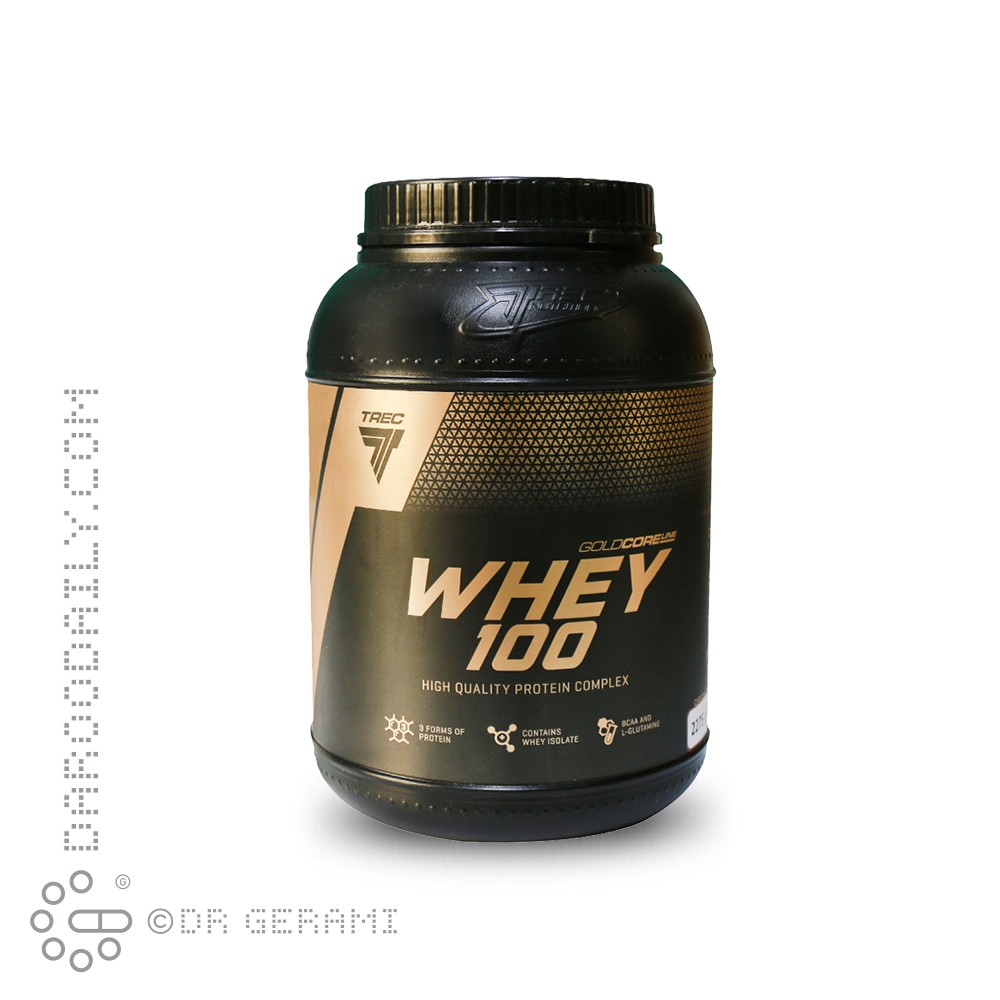 پودر پروتئین وی 100 گلد کر لاین با طعم شکلات نارگیل ترک نوتریشن 2275 گرمی