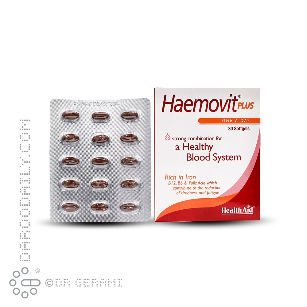 سافت ژل هموویت پلاس هلث اید ۳۰ عددی