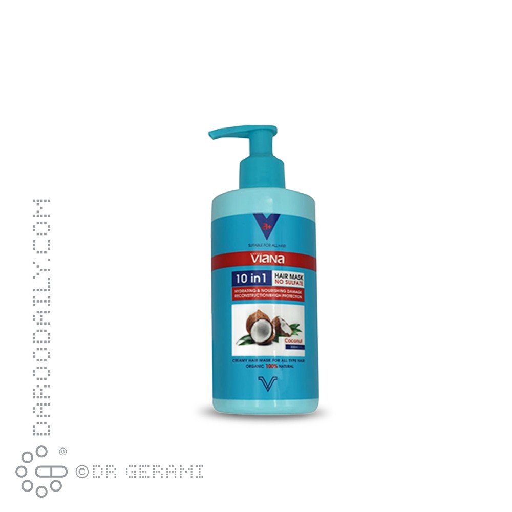 ماسک مو بدون سولفات نارگیل ویانا 300 میلی لیتری