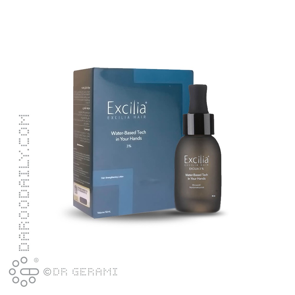 لوسیون تقویت کننده مو 3 درصد اکسیلیا 50 میلی لیتری