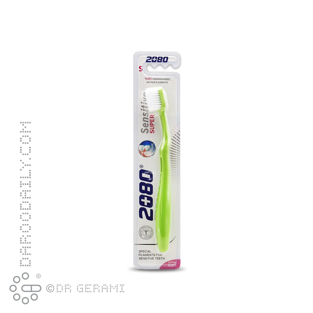 مسواک بزرگسال با برس بسیار نرم مدل سنستیو 2080