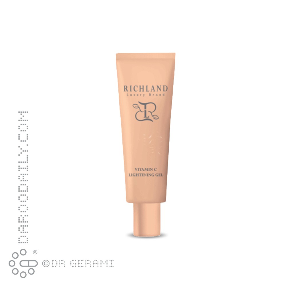 ژل روشن کننده پوست حاوی 15 درصد ویتامین C ریچلند 30 میلی لیتری