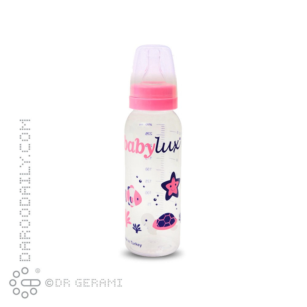 شیشه شیر کلاسیک بی بی لوکس 250 میلی لیتری کد 076