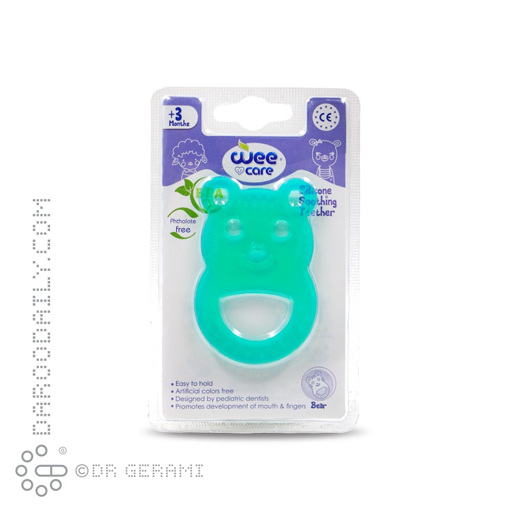 دندان گیر سیلیکونی طرح خرس وی کر