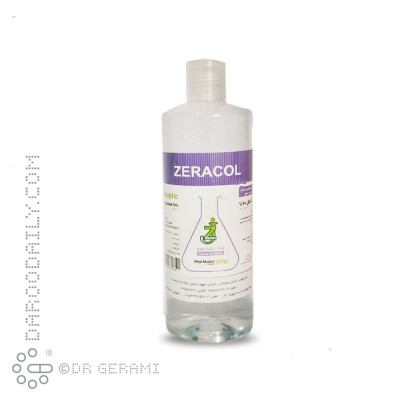 محلول ضد عفونی کننده رابینگ 70 درصد زراکل 500 میلی لیتری