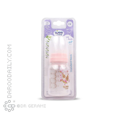 شیشه شیر شفاف وی کر 125 میلی لیتری