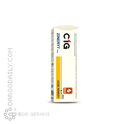 ژل ضد جوش پوست مدل Zineryt سیوانجی 20 میلی لیتری