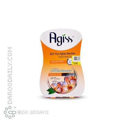 نوار موم صورت مناسب پوست های خشک آگیس 24 عددی