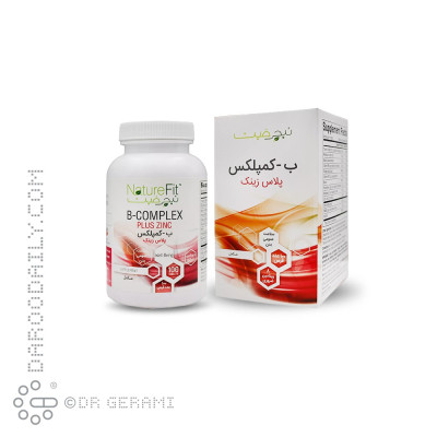 قرص ب کمپلکس پلاس زینک نیچرفیت 100 عددی