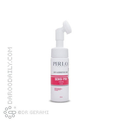فوم شستشو پوست خشک و حساس پیرلو 150 میلی لیتری
