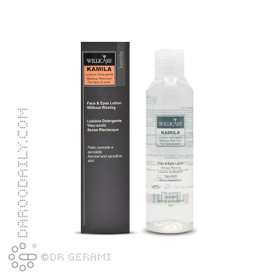 تونر پاک کننده آرایش صورت و چشم مدل Kamila ویلی کر 200 میلی لیتری