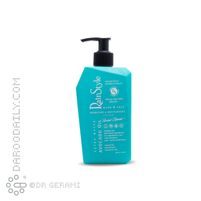 کرم مرطوب کننده دست و صورت حاوی روغن آووکادو رین استایل 300 میلی لیتری