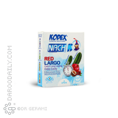 کاندوم تاخیری مدل Red Largo کدکس 3 عددی