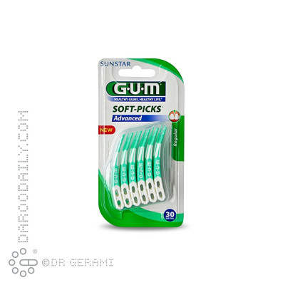 مسواک بین دندانی مدل Soft Picks کد 650 جی یو ام 30 عددی