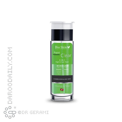 تونر پوست چرب 2in1 بایو اسکین پلاس 200 میلی لیتری