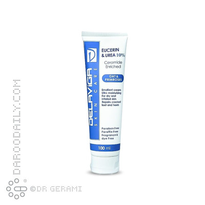 کرم نرم کننده پوست خشک اوسرین و اوره 10 درصد دلاویگا 100 میلی لیتری