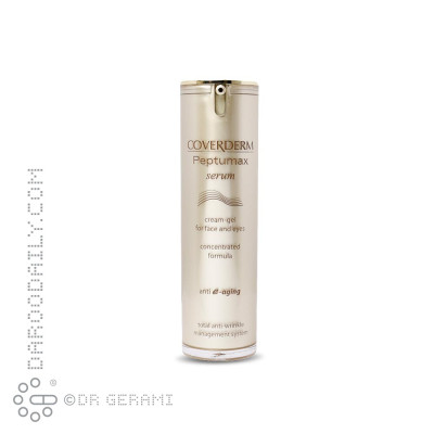 سرم ضد چروک چشم و صورت مدل Peptumax کاوردرم 30 میلی لیتری