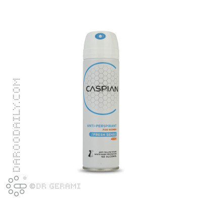 اسپری ضد تعریق بانوان مدل Fresh Sense کاسپین 150 میلی لیتری