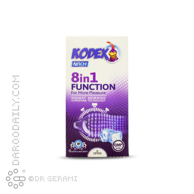 کاندوم 8in1 مدل Function کدکس 10 عددی