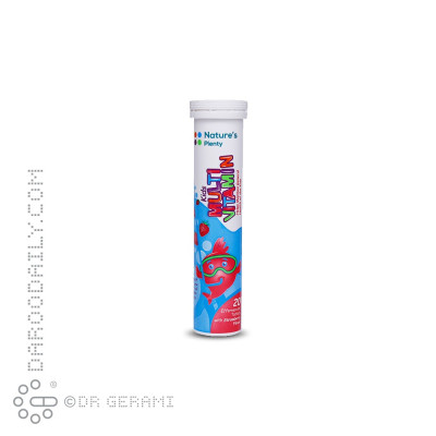 قرص جوشان مولتی ویتامین کودکان نیچرز پلنتی 20 عددی