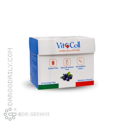 پودر کلاژن خوراکی ویتوکل 25 عددی