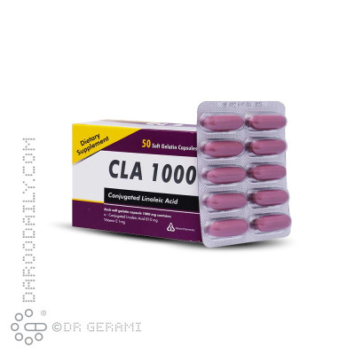 کپسول ژلاتینی سی ال ای 1000 دانا 50 عددی