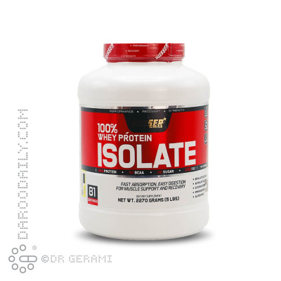 پودر پروتئین وی ایزوله شکلاتی ویثر نوتریشن 2270 گرمی