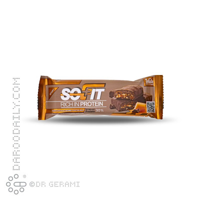 پروتئین بار با روکش کاکائویی کاراملی سوفیت پلاس 45 گرمی