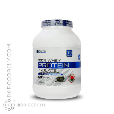 پودر پروتئین وی 100 درصد شکلاتی استلا نوتریشن 2270 گرمی