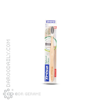 مسواک بزرگسال برس نرم مدل Natural Clean تریزا