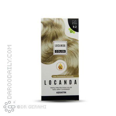 کیت رنگ مو بلوند دودی خیلی روشن سری دودی لوکاندا شماره 9.2