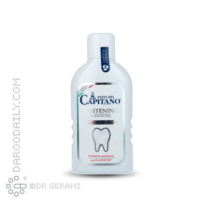 دهانشویه سفید کننده دندان های حساس پاستا دل کاپیتانو 400 میلی لیتری
