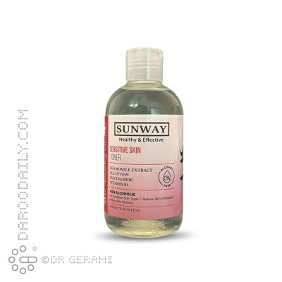 تونر پوست های حساس سان وی 250 میلی لیتری