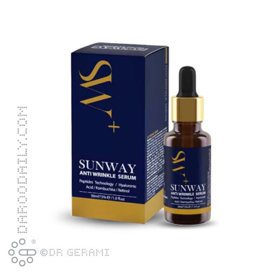 سرم ضد چروک و آبرسان پوست سان وی 30 میلی لیتری