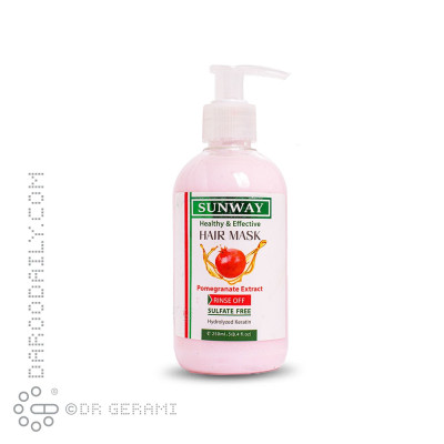 ماسک موهای رنگ شده فاقد سولفات سان وی 250 میلی لیتری