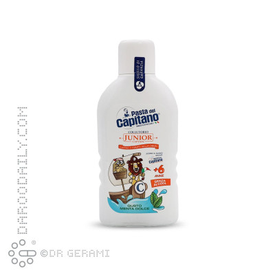 دهان شویه کودکان بالای 6 سال مدل Junior پاستا دل کاپیتانو 400 میلی لیتری